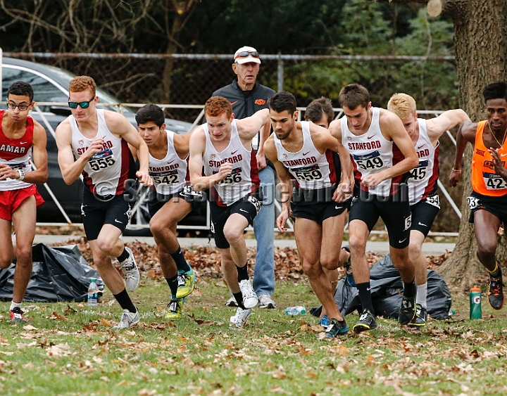 2015NCAAXC-0053.JPG - 2015 NCAA D1 Cross Country Championships, November 21, 2015, held at E.P. "Tom" Sawyer State Park in Louisville, KY.